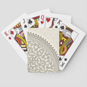 Arabischer Stil Spitze Spielkarten