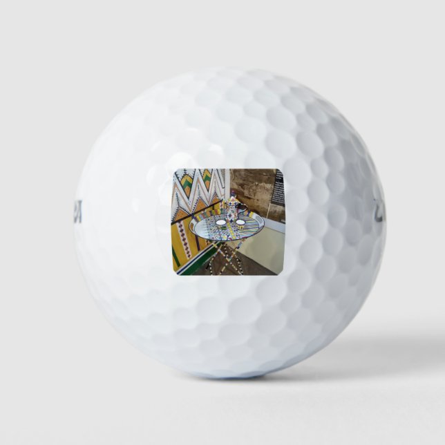 Arabischer Tee Golfball (Vorderseite)