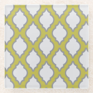 Arabisches Art-Muster Glasuntersetzer