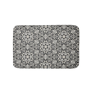 Arabisches Blumenmuster Badematte