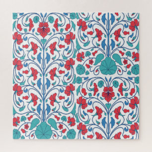 Arabisches Blumenmuster nahtlos Vintag. Puzzle