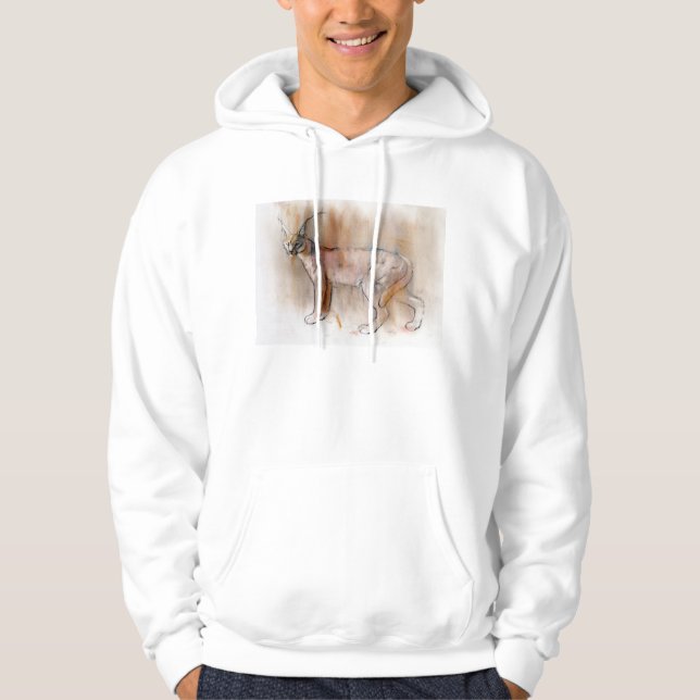 Arabisches Caracal 2009 Hoodie (Vorderseite)