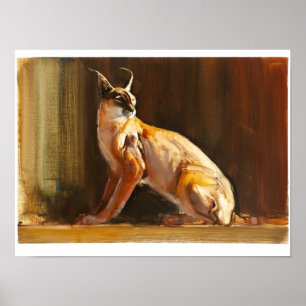 Arabisches Caracal 2010 Poster