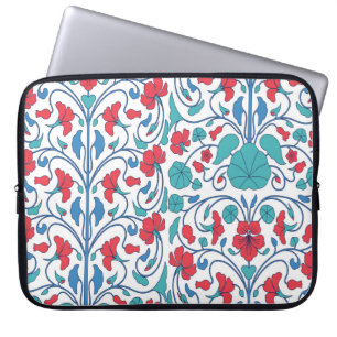 Arabisches florales nahtloses Vintage-Muster. Laptopschutzhülle
