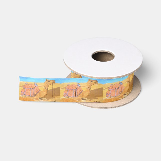 Arabisches Kamelband  Satinband (Spule)