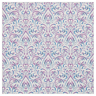 Arabisches Lila-Muster Stoff