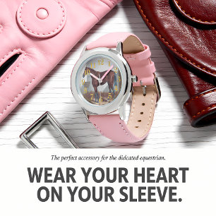 Arabisches Pferd Armbanduhr