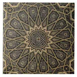 Arabisches Retro-Muster Fliese