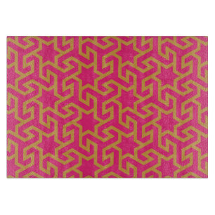 Arabisches Sternmuster Schneidebrett