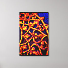 arabisches Türdesign Leinwanddruck