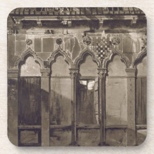 Arabisches Windows, in Campo Santa Maria Mater Getränkeuntersetzer