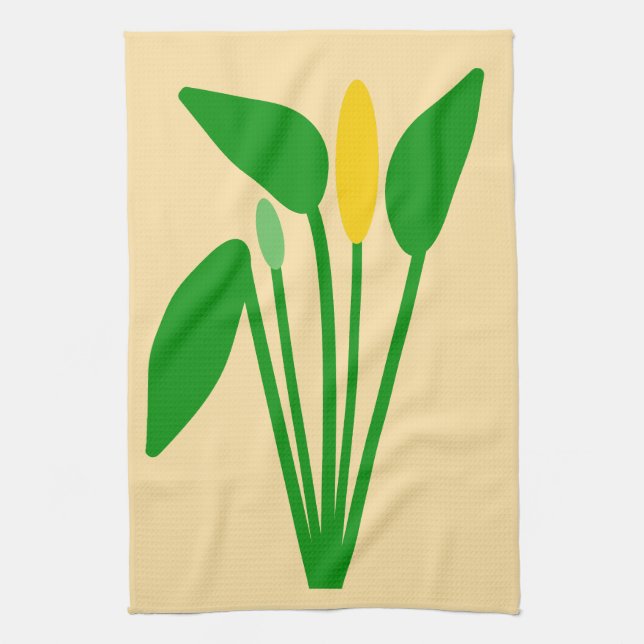 Araceae-Küchentuch Geschirrtuch (Vertikal)