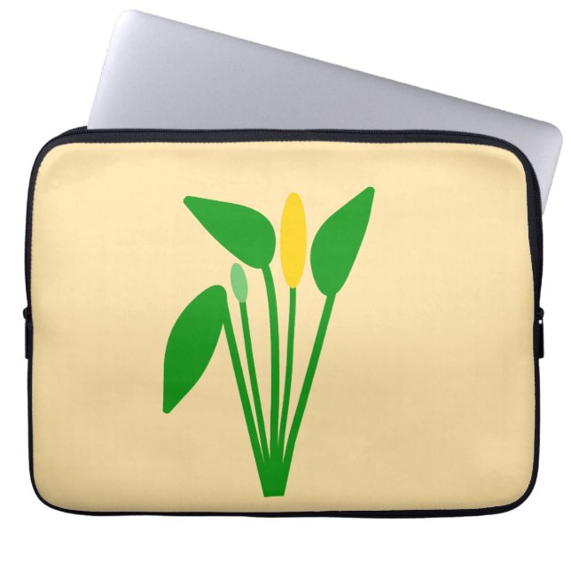 Araceae-Laptoptasche Laptopschutzhülle (Vorderseite)