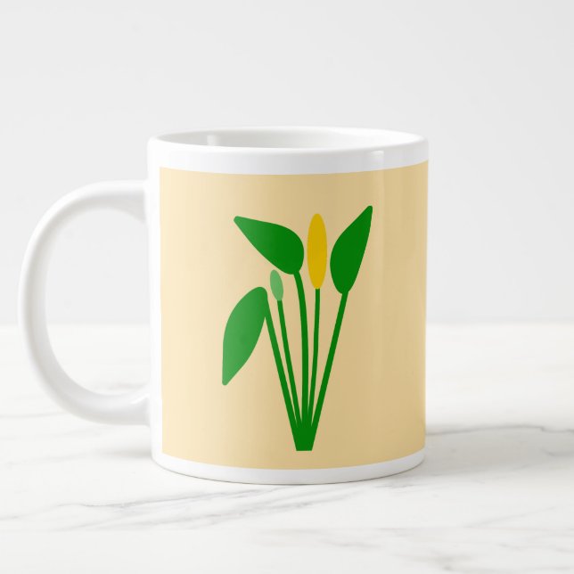 Araceae-Spezialtasse Jumbo-Tasse (Links)