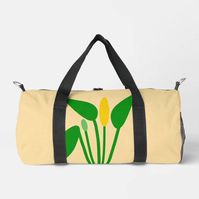 Araceae-Tasche Duffle Bag (Vorderseite)