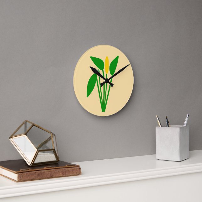 Araceae Wanduhr (Büro)