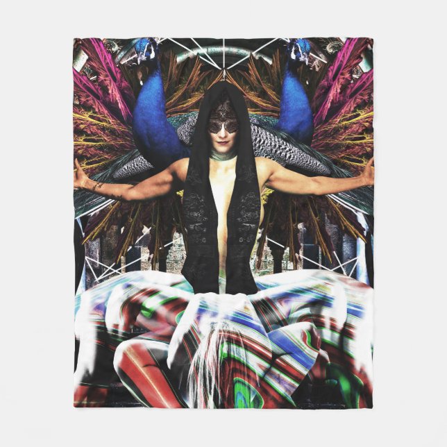 "Arachne- Pride- Fleecedecke (Vorderseite)