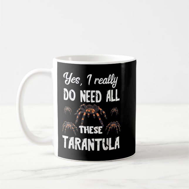 Arachnid Funny Tarantula Spider Lover Arachnology Kaffeetasse (Links)