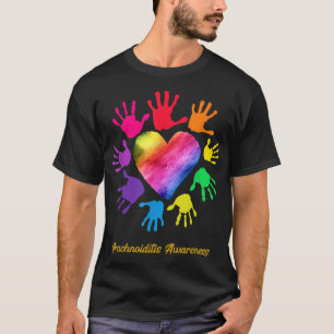 Arachnoiditis Awareness Hands Arachnoiditis Gesche T-Shirt