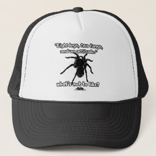 Arachnophobia - Tarantula-Kunst-Entwurf #16 Truckerkappe