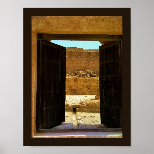 Arad Fort Eingang Poster (Vorne)