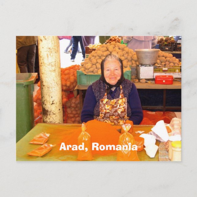 Arad, Rumänien Postkarte (Vorderseite)