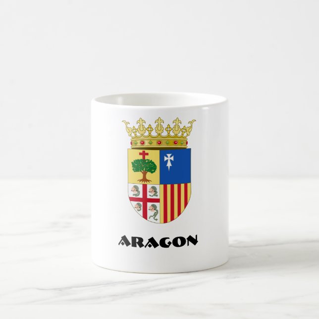Aragonien-Wappen (Spanien) Tasse (Mittel)