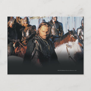 Aragorn auf Horseback Postkarte