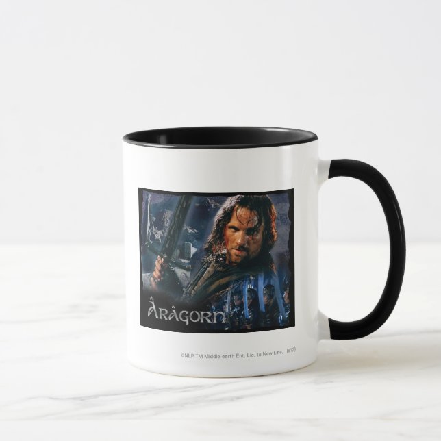 Aragorn mit Armee Tasse (Rechts)