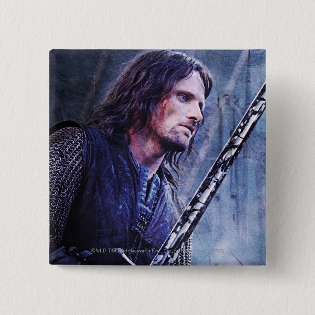 Aragorn mit Blut Button (Vorderseite)