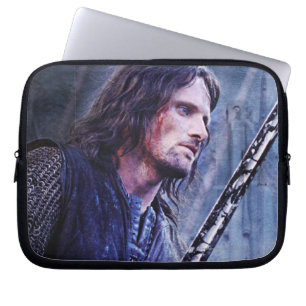 Aragorn mit Blut Laptopschutzhülle