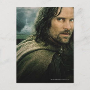 Aragorn Nah nach oben Postkarte