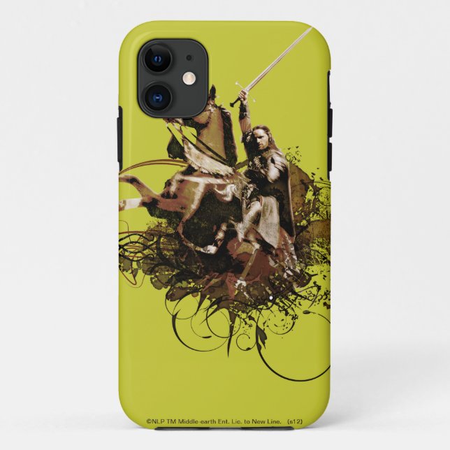 Aragorn Reiten Case-Mate iPhone Hülle (Rückseite)
