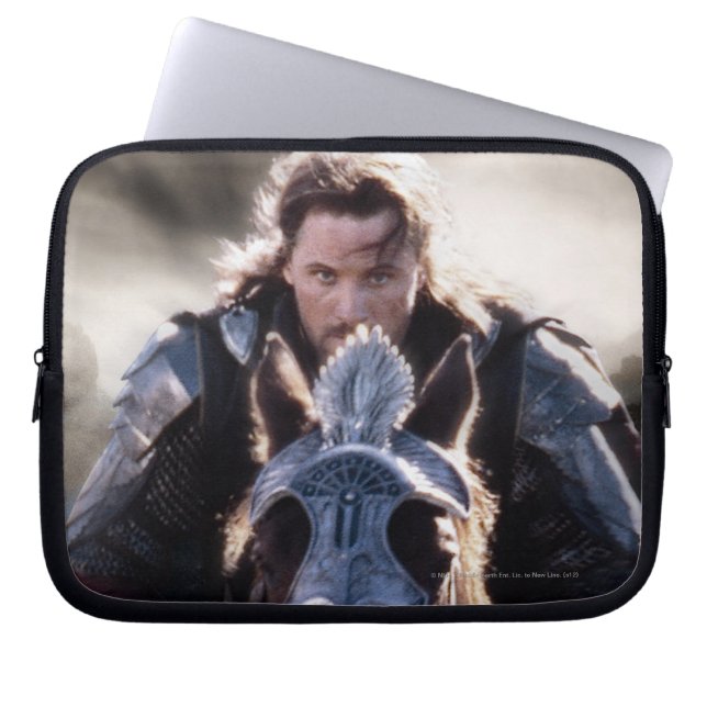 Aragorn Reitpferd Laptopschutzhülle (Vorderseite)
