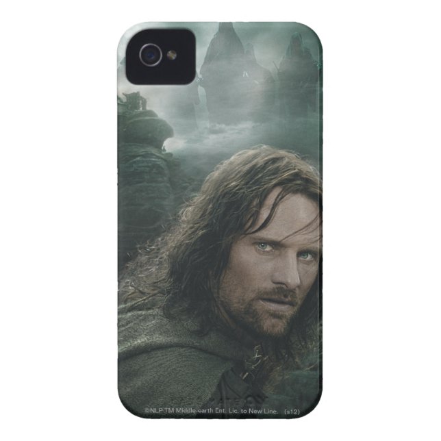 Aragorn und Ringwraiths Case-Mate iPhone Hülle (Rückseite)