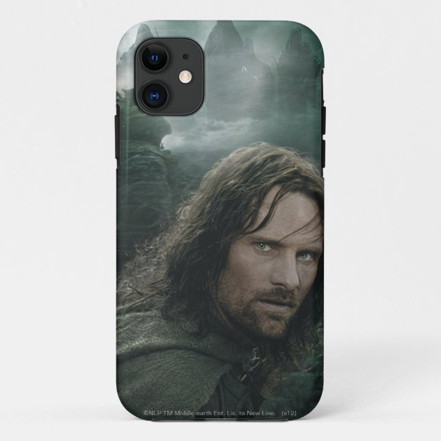 Aragorn und Ringwraiths Case-Mate iPhone Hülle (Rückseite)