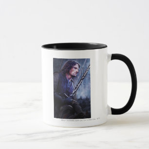 Aragorn with blood tasse