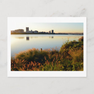 Arakawa-Ufer im Herbst: Tokio Postkarte