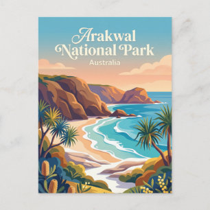 Arakwal Nationalpark Australien Postkarte