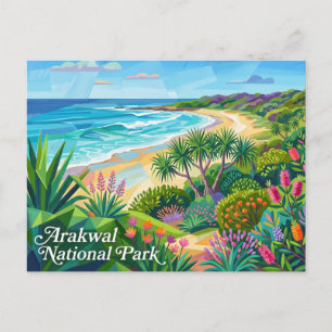 Arakwal Nationalpark Australien Postkarte