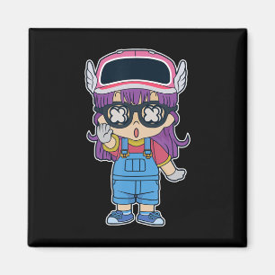 Arale Norimaki Dr Slump Manga Anime Cartoon Lover Magnet