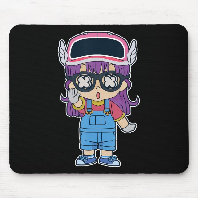 Arale Norimaki Dr Slump Manga Anime Cartoon Lover Mousepad (Vorne)