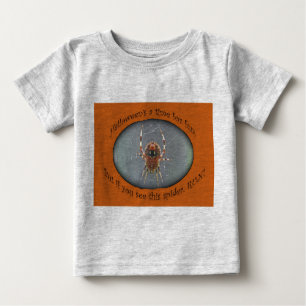 Araneus Orb Weaver Spider Halloween Säugling T - S Baby T-shirt