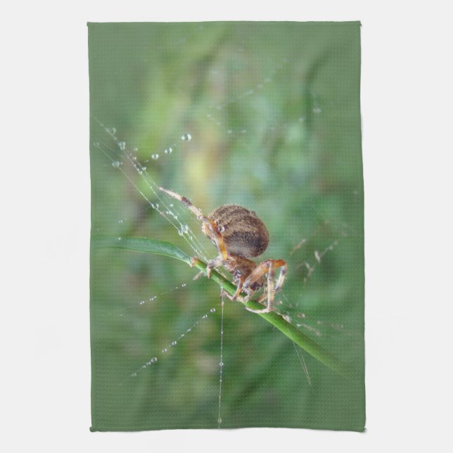 Araneus - Weaver Spider Handtuch (Vertikal)