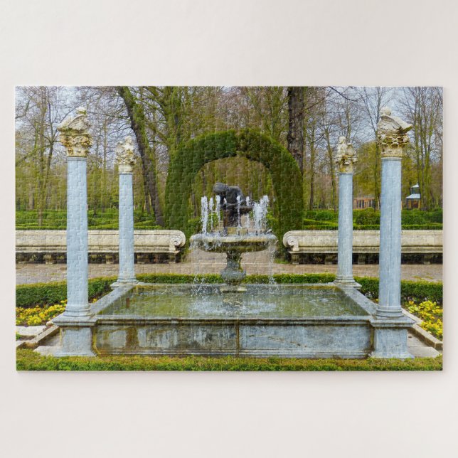 Aranjuez Royal Anwesen Madrid. Spanien. Puzzle (Horizontal)