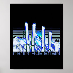 Arapacute Ss Süß Ss Becken Ski-Zubehör Retro A Poster