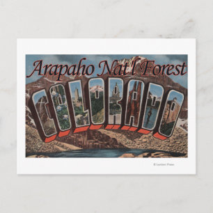 Arapaho Nat'l Forest, Colorado Postkarte
