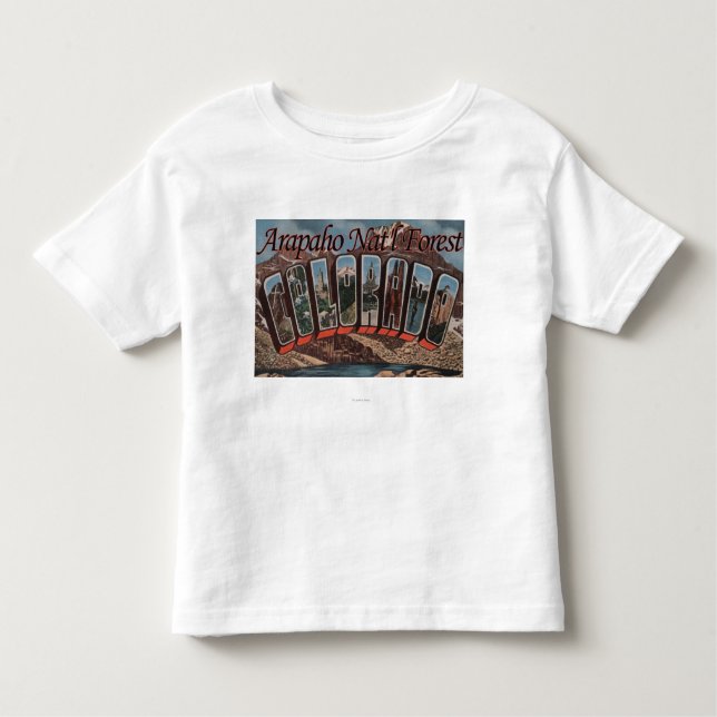 Arapaho-staatlicher Wald, Colorado Kleinkind T-shirt (Vorderseite)