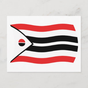 Arapaho Stamm-Flagge Postkarte