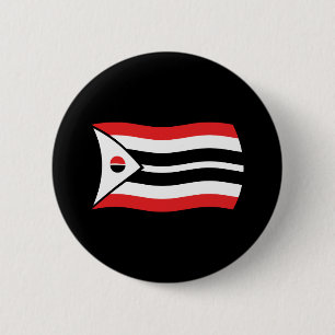 Arapaho-Stammes-Flagge Knopf Button